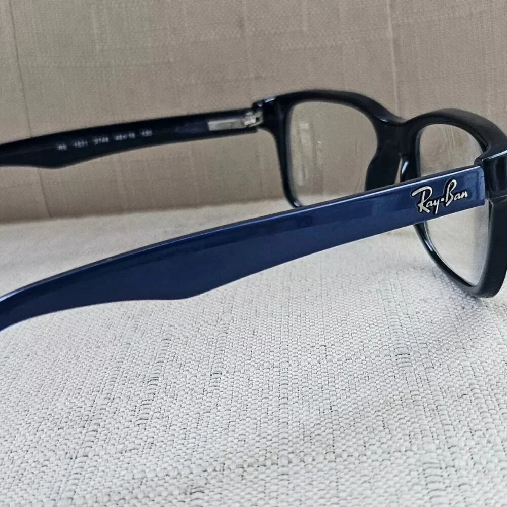 Ray-Ban Kids Eyeglasses Frame Black/Blue Glasses RB1531 48[]16 130 Frame